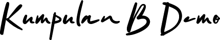 Kumpulan B Demo
