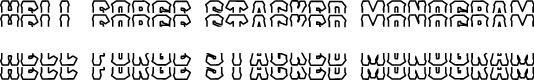Hell Forge Stacked Monogram