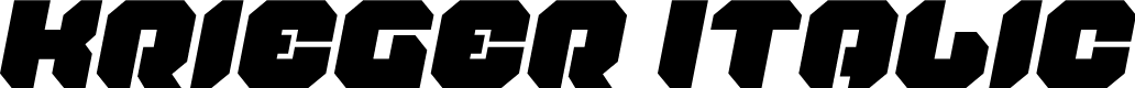Krieger Italic