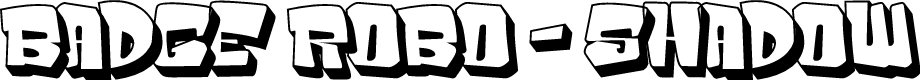 Badge Robo - Shadow