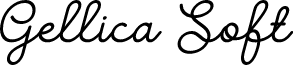 Gellica Soft DEMO Italic