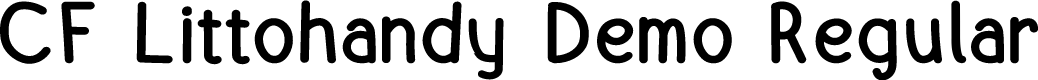 CF Littohandy Demo Regular