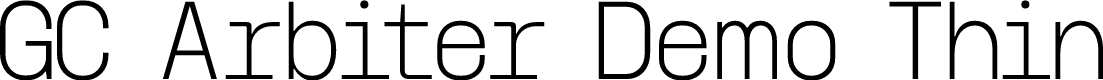 GC Arbiter Demo Thin