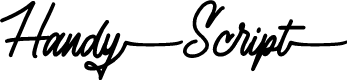 Handy Script regular