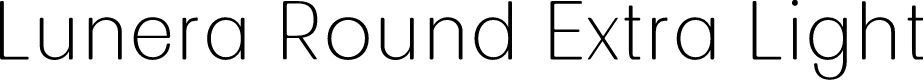 Lunera Round Extra Light