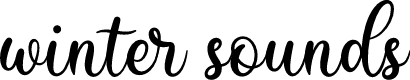 Winter Sounds Script regular