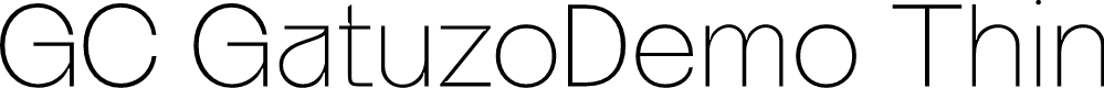 GC GatuzoDemo Thin