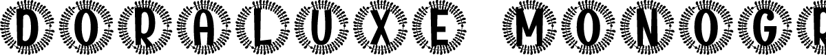 Doraluxe Monogram