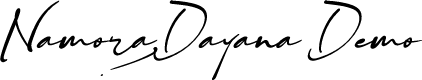 Namora Dayana Demo