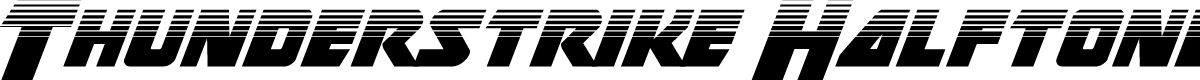 Thunderstrike Halftone