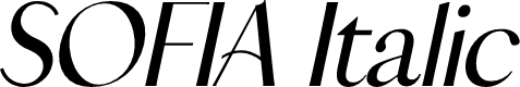 SOFIA Italic