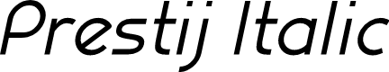 Prestij Demo Italic
