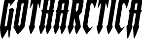 Gotharctica Expanded Italic