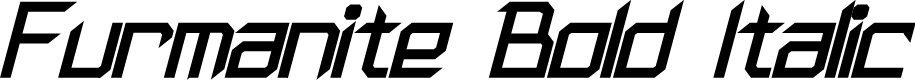 Furmanite Bold Italic