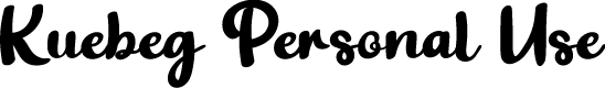 Kuebeg Personal Use