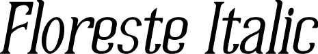 Floreste Italic