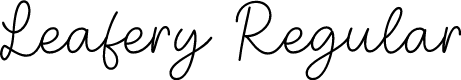 Leafery Regular