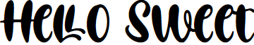 Hello Sweet - Personal Use
