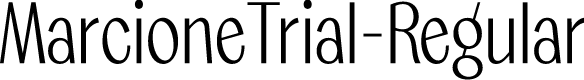 MarcioneTrial-Regular