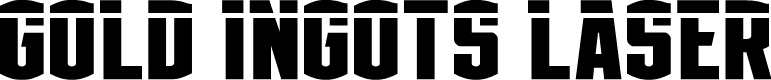 Gold Ingots Laser