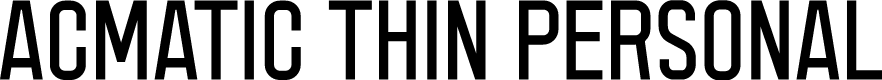 Acmatic Thin Personal