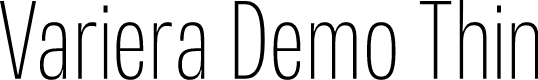 Variera Demo Thin