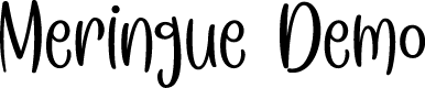 Meringue Demo