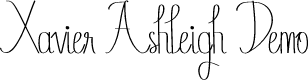 Xavier Ashleigh Demo