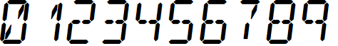 Digit Tech 14 Italic