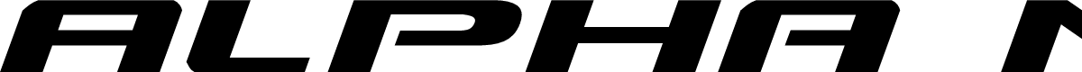 Alpha Men Bold Italic