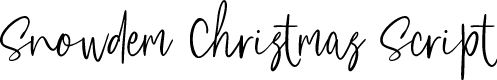 Snowdem Christmas Script