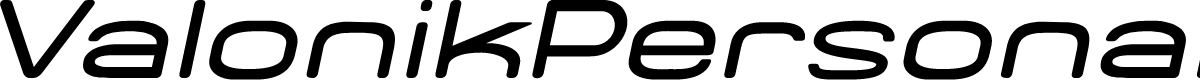 ValonikPersonalUse-ThinSlant
