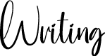 Writing