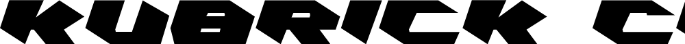 Kubrick Condensed Leftalic