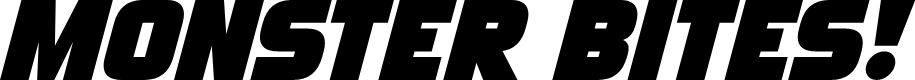 Monster Bites Italic