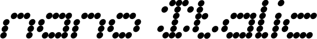 nano Italic