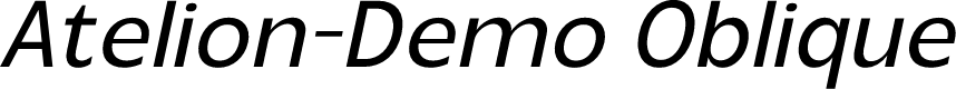 Atelion-Demo Oblique