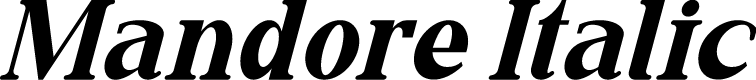 Mandore Italic