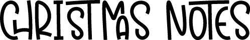 Christmas Notes