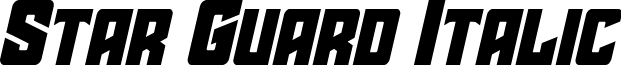 Star Guard Italic