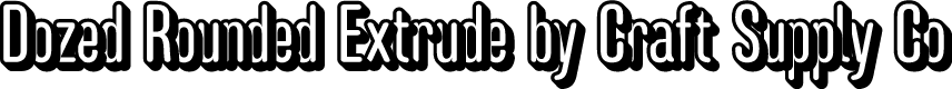 DozedRounded-ExtrudeRight
