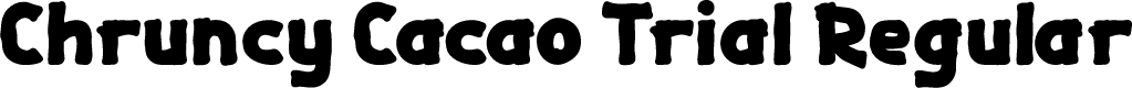 Chruncy Cacao Trial Regular
