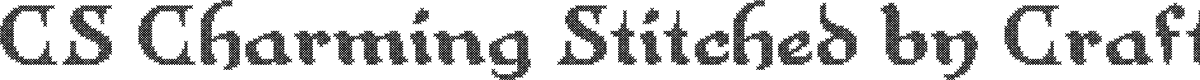 CS Charming Stitched Regular Demo