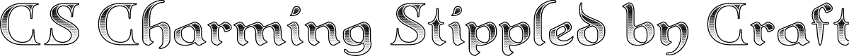 CS Charming Stippled Regular Demo