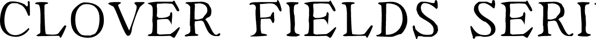 Clover Fields Serif Demo