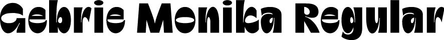 Gebrie Monika Regular
