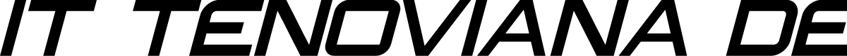 IT TENOVIANA DEMO Italic
