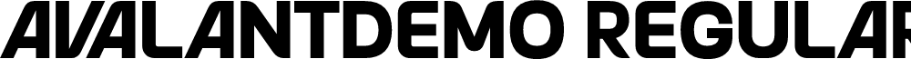 Avalant-Demo Regular
