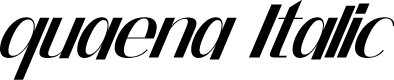 quaena Italic