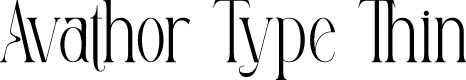 Avathor Type Thin